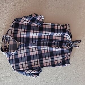 PAPER TEA BUTTON UP SHIRT